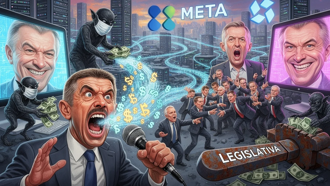 Cover art: Slavná tvář chycená v síti koaličních hádek