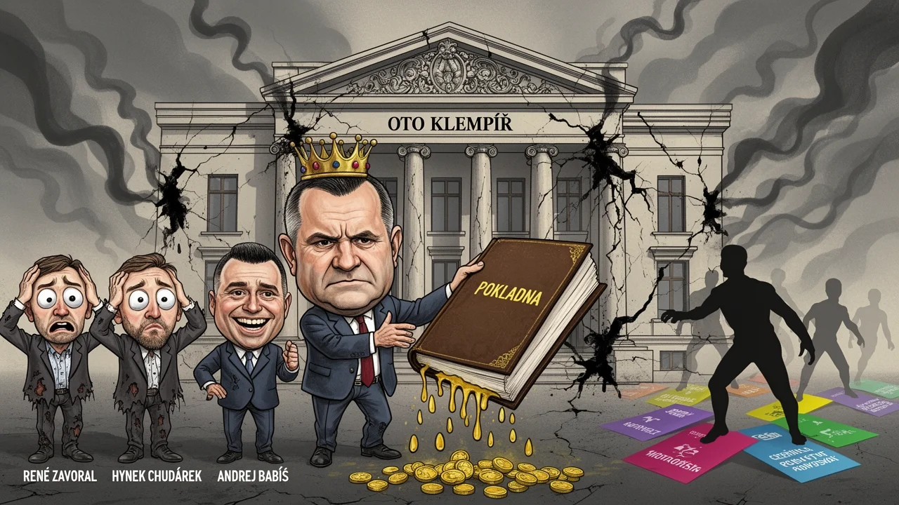 Cover art: Demokracie na prodej za jeden státní rozpočet
