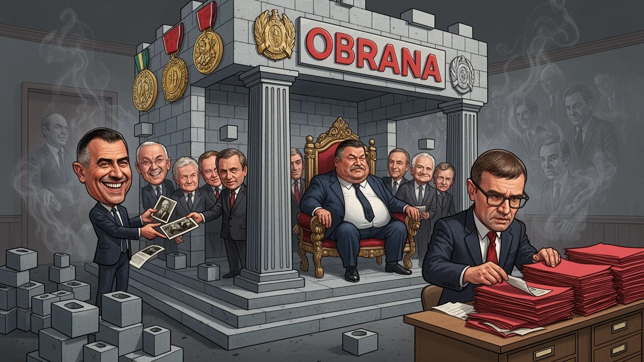 Cover art: Rudá hvězda nad ministerstvem znovu jasně září