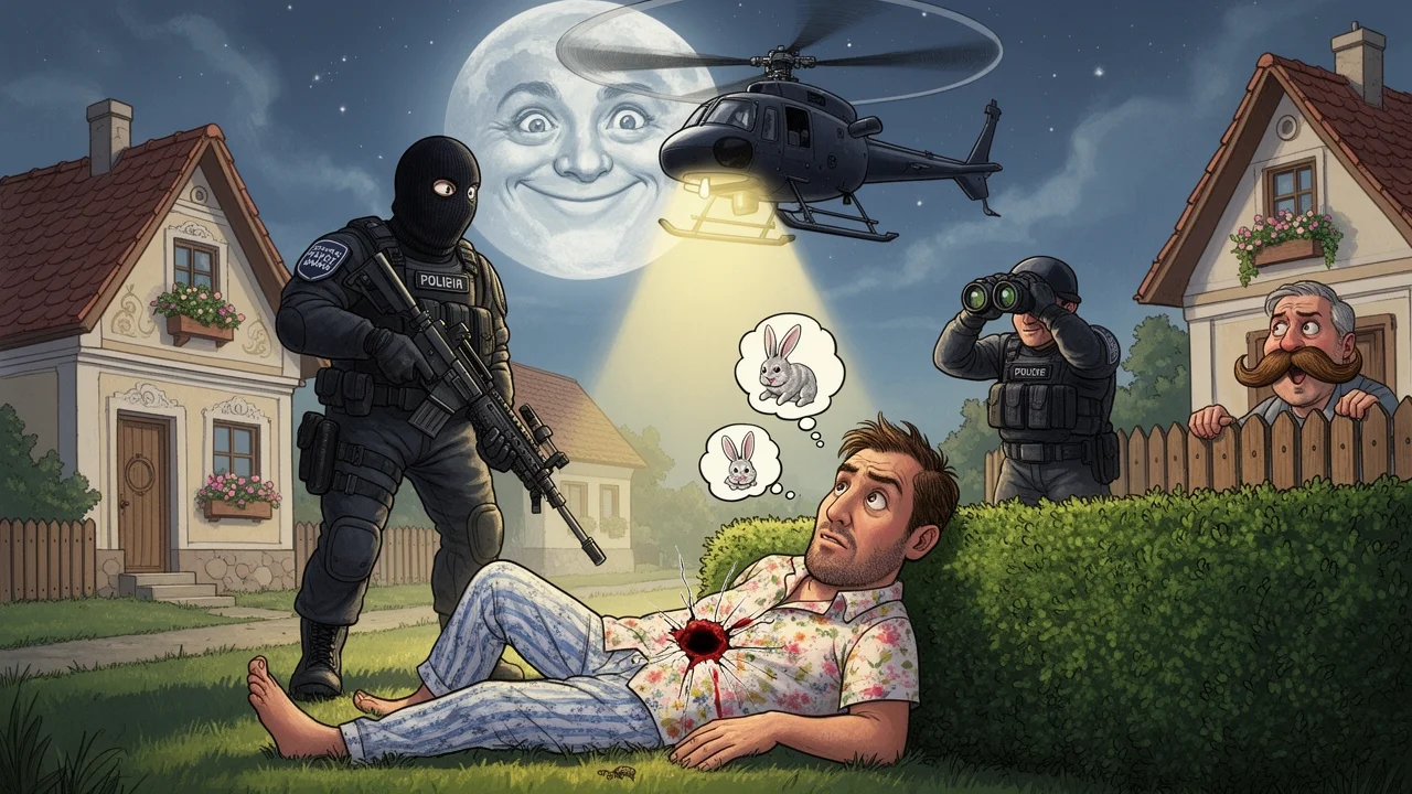 Cover art: Velká akce v satelitu, která probudila vesnici
