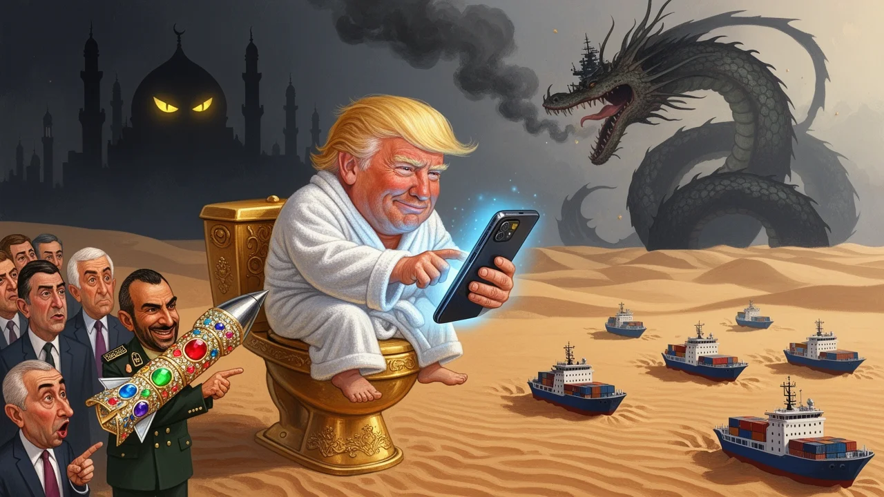 Cover art: Zlaté příměří, co rovnou blokuje přístavy a voní jako válka