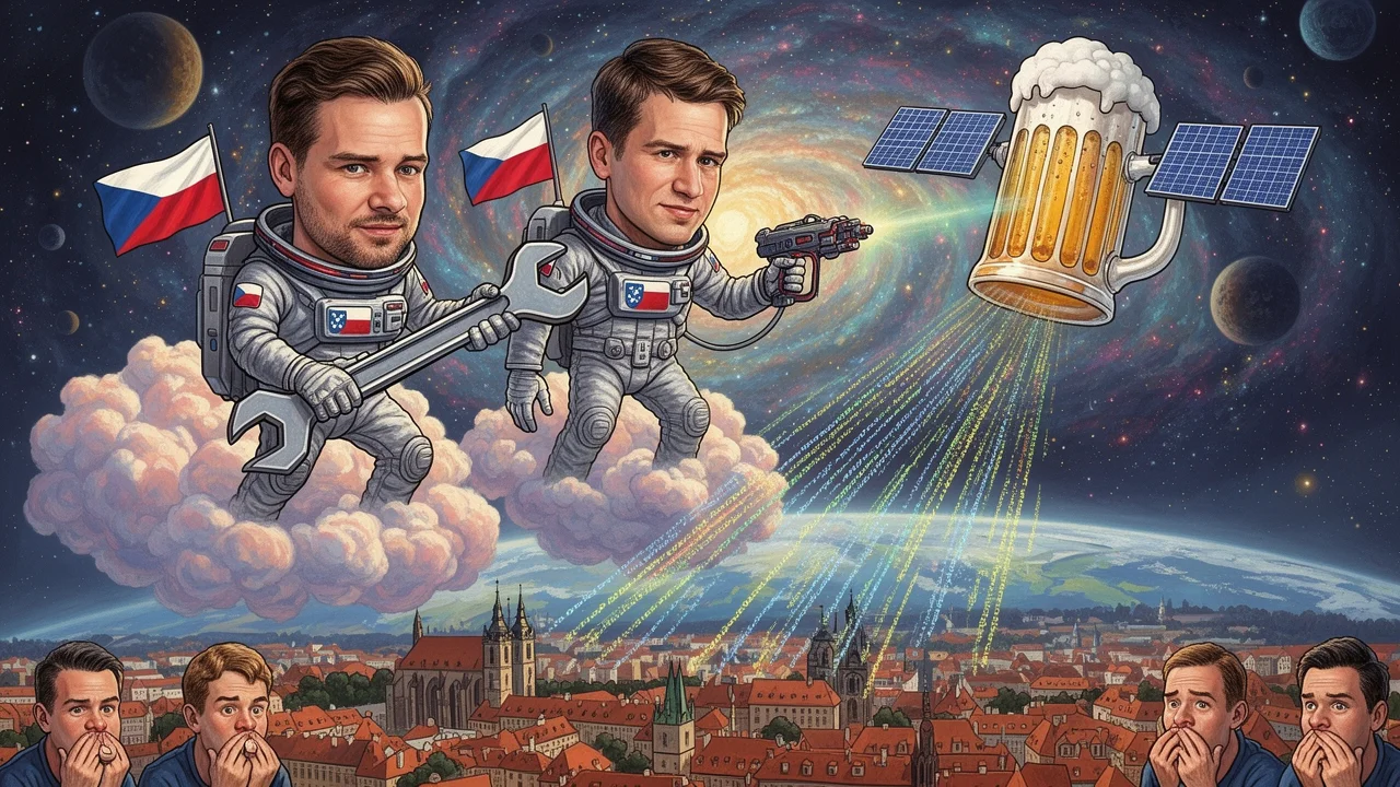 Cover art: Jak utéct hackerům přímo do vesmíru za tlustý balík
