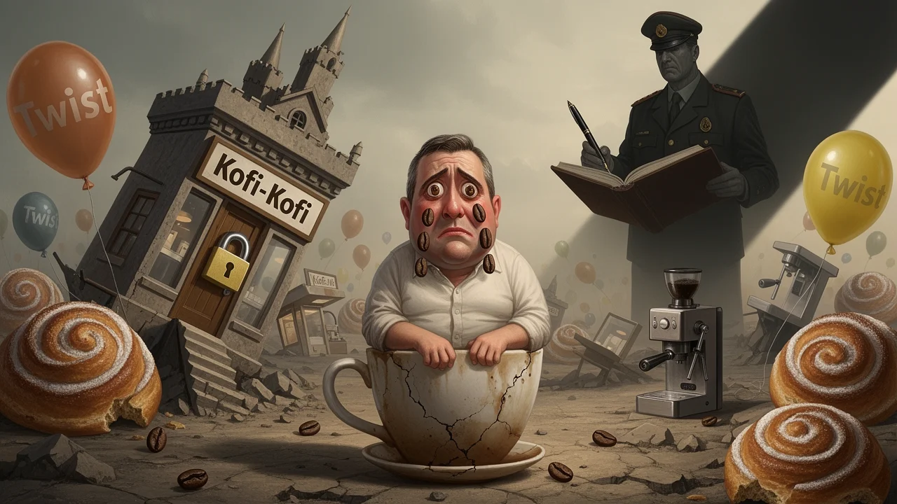 Cover art: Sladké bubliny praskly a zbyl jen dluh, který nikdo