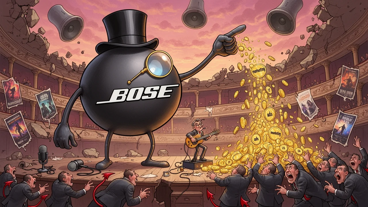 Cover art: Jak ušetřit na reklamě: Bose si zakládá vlastní