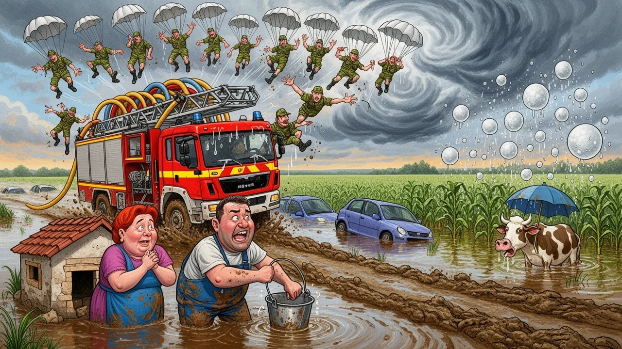 Cover art: Žhavé tropy vystřídal déšť a výsadkáři padali z nebe