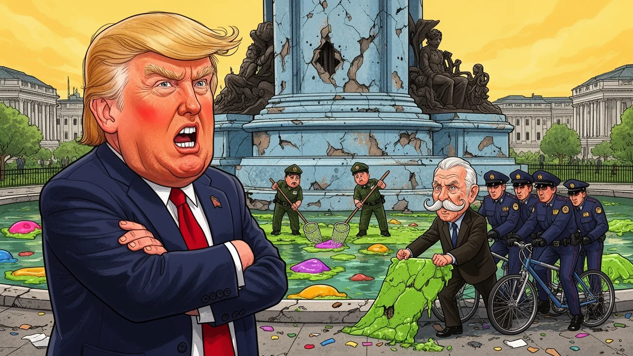 Cover art: Vlastenecká modř, která se změnila v zelenou břečku