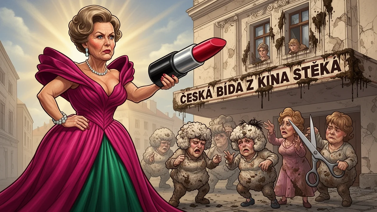 Cover art: Sladká hvězda komedií plive jed na českou špínu