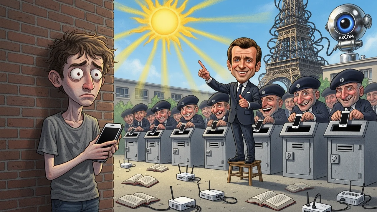 Cover art: Francouzská revoluce na síti bez mobilů a dětí