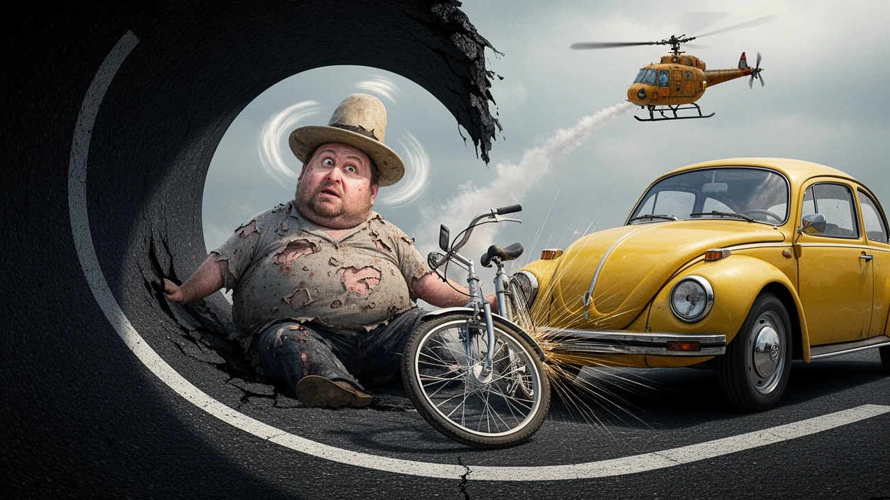 Cover art: Šlofík s dvěma promile uprostřed Úpické ulice