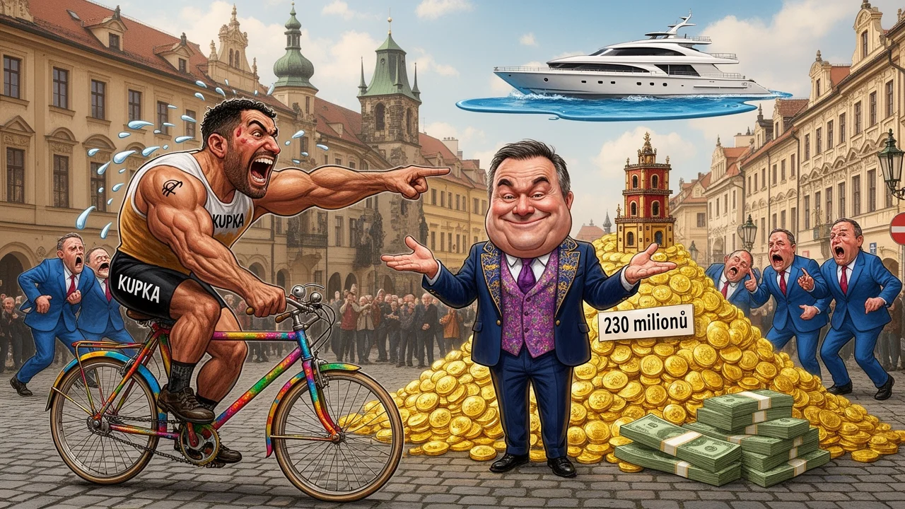 Cover art: Porodník, jachta a diamanty aneb vzpoura v občanské straně