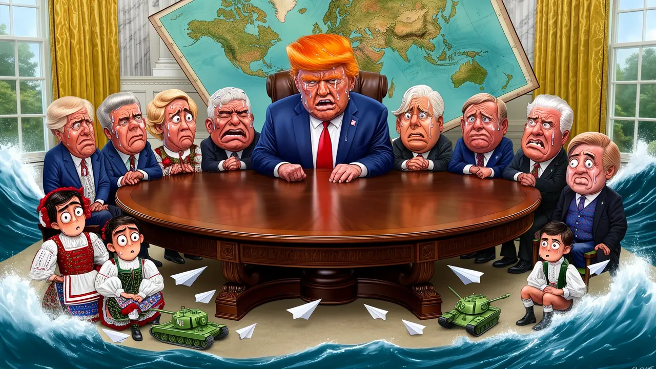 Cover art: Mír podle Donalda
