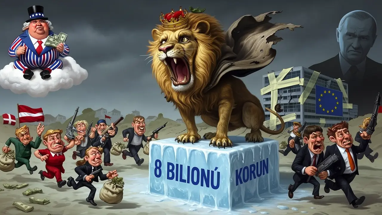 Cover art: Osm bilionů korun na stole a český podíl se pomalu ztrácí