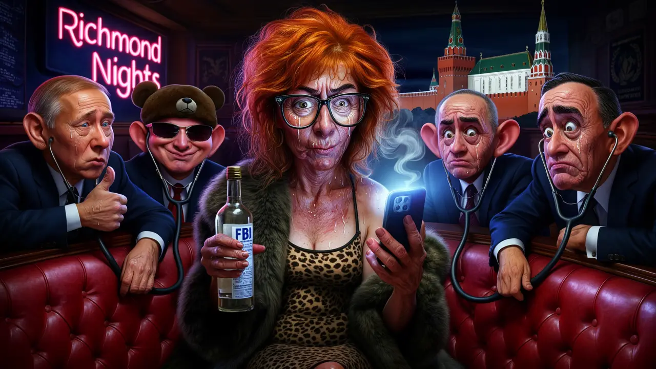 Cover art: Agentka s flaškou, co chtěla vyděsit FBI