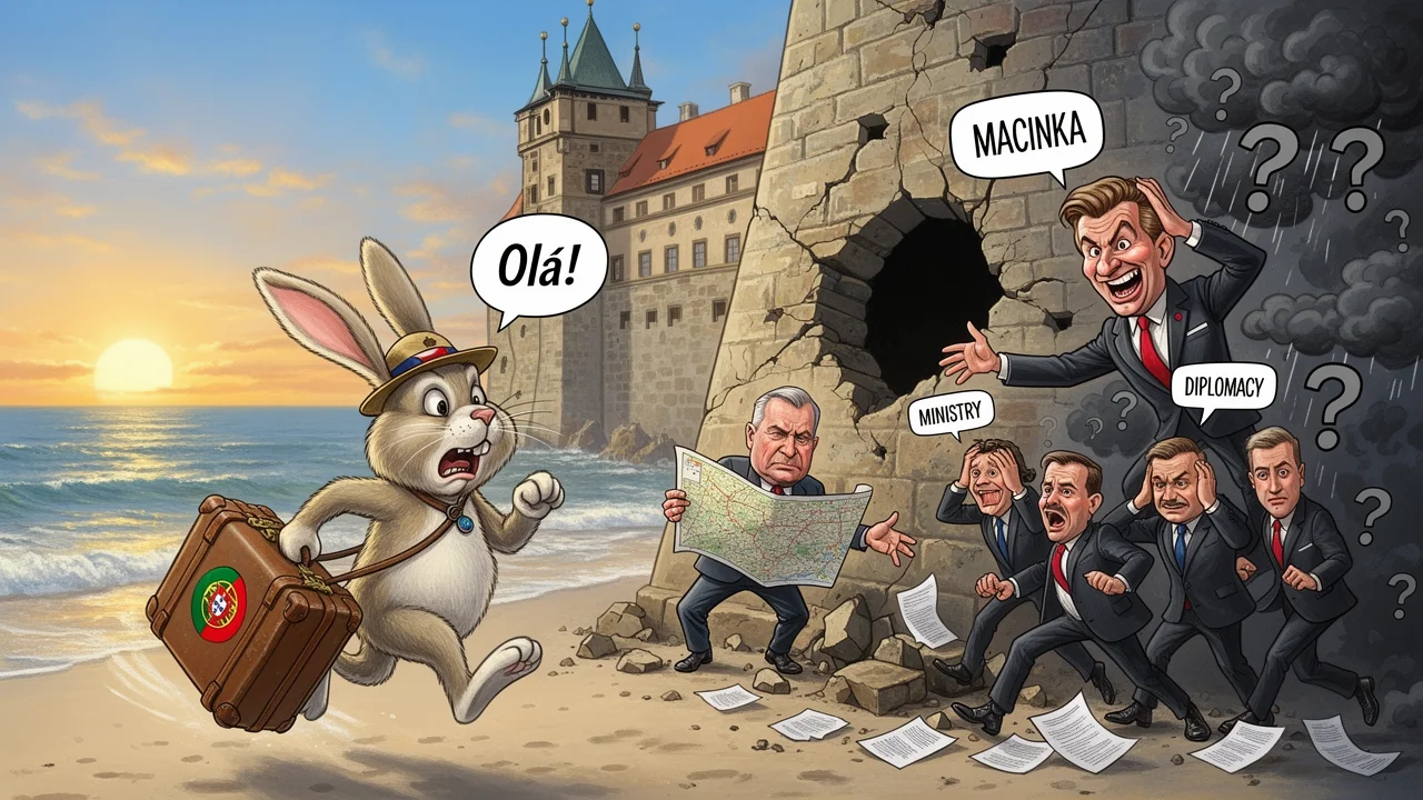 Cover art: Diplomatický chaos na Hradě ve stínu naštvaných motorů