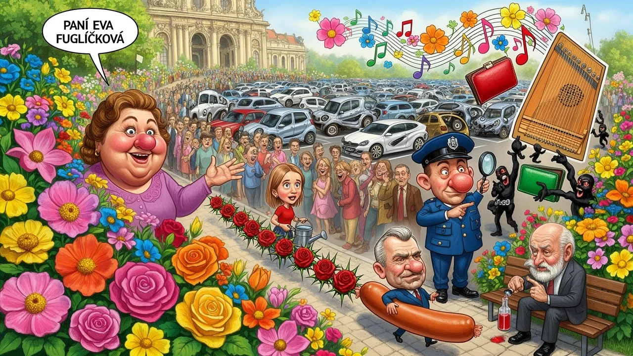 Cover art: Květinová symfonie za cenu ztracené peněženky a nervů