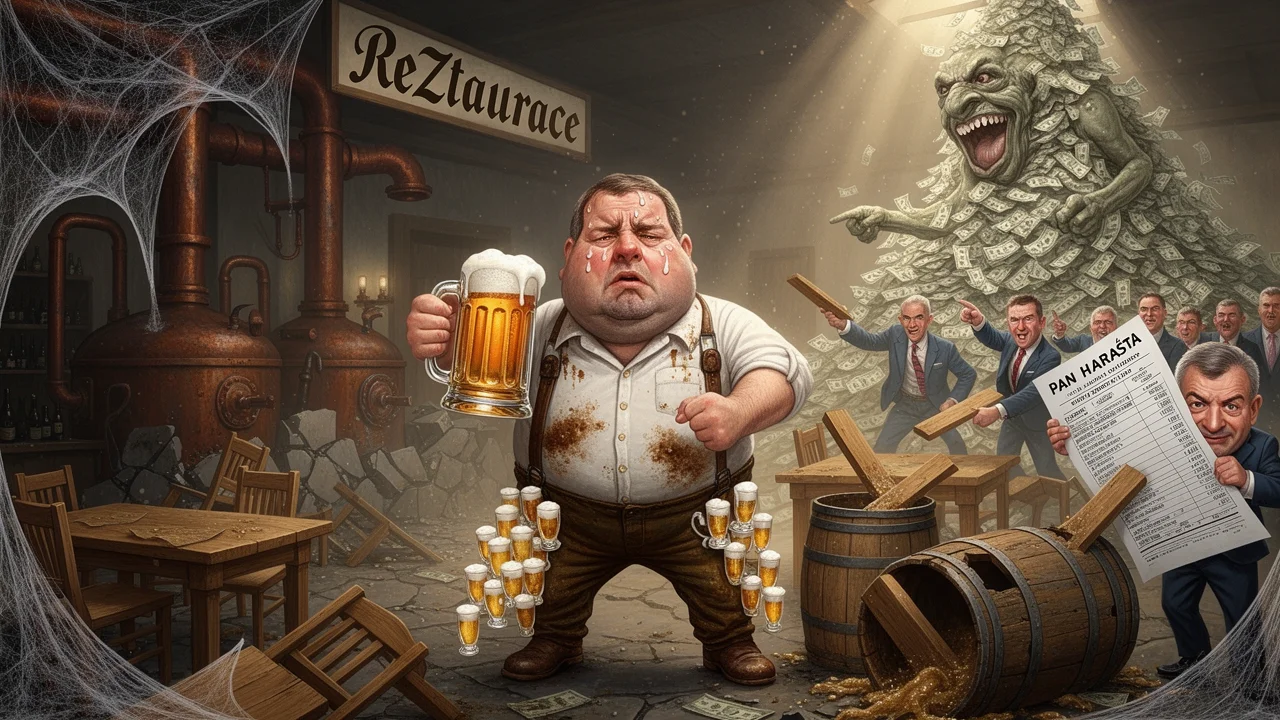 Cover art: Znojemský pivní sen utopený v místních pomluvách