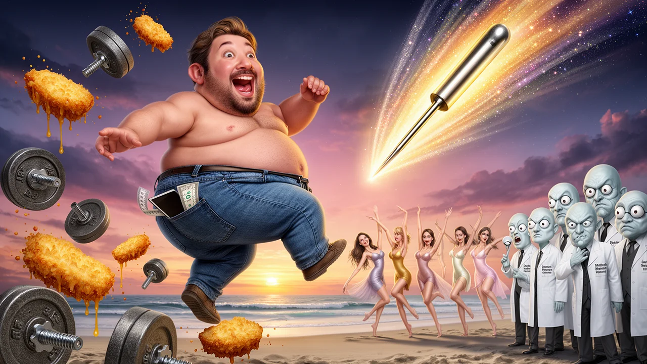 Cover art: Zázračná jehla, která vymaže břicho za pár týdnů