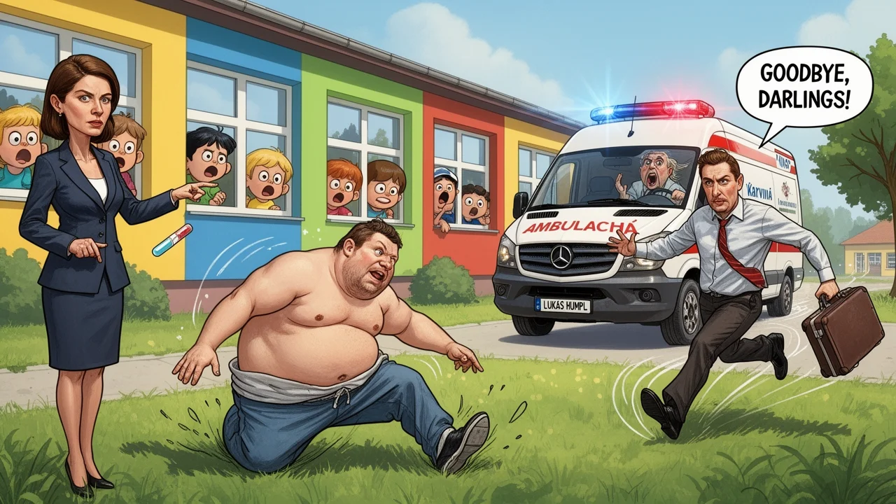 Cover art: Jak se v Doubravě školník s drogou zklátil