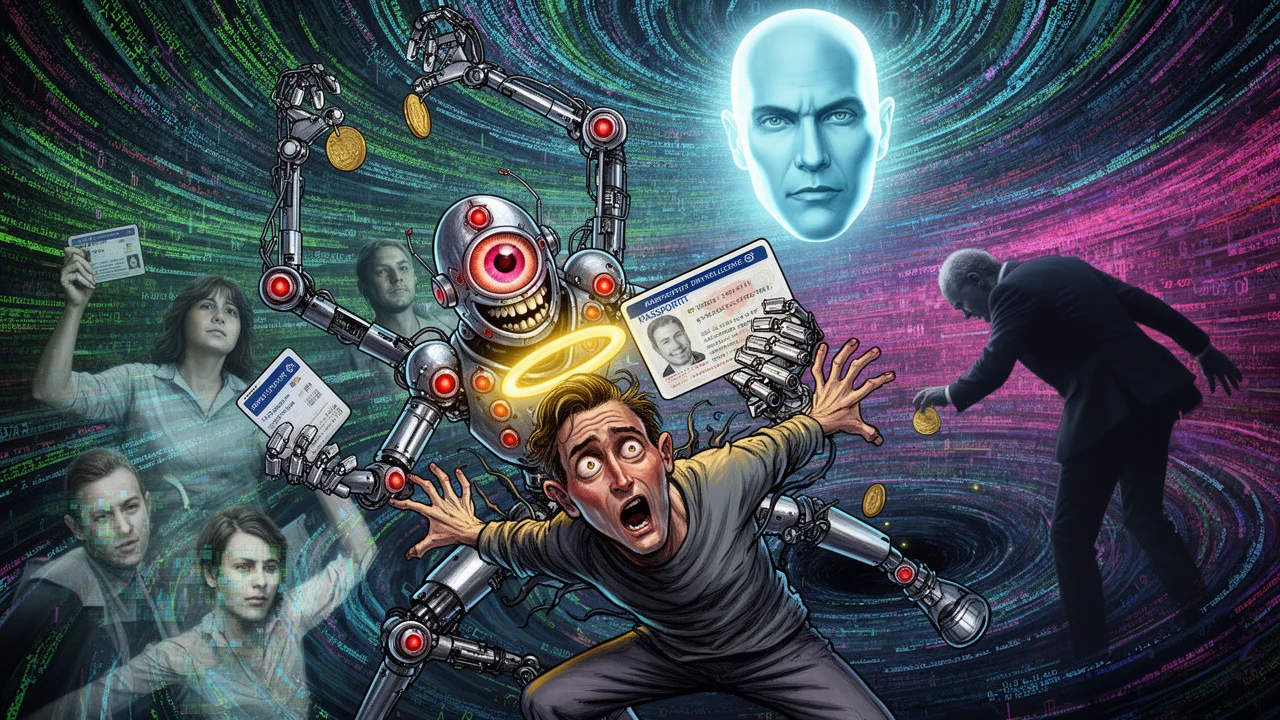 Cover art: Chceš si psát s robotem? Radši ukaž pas!