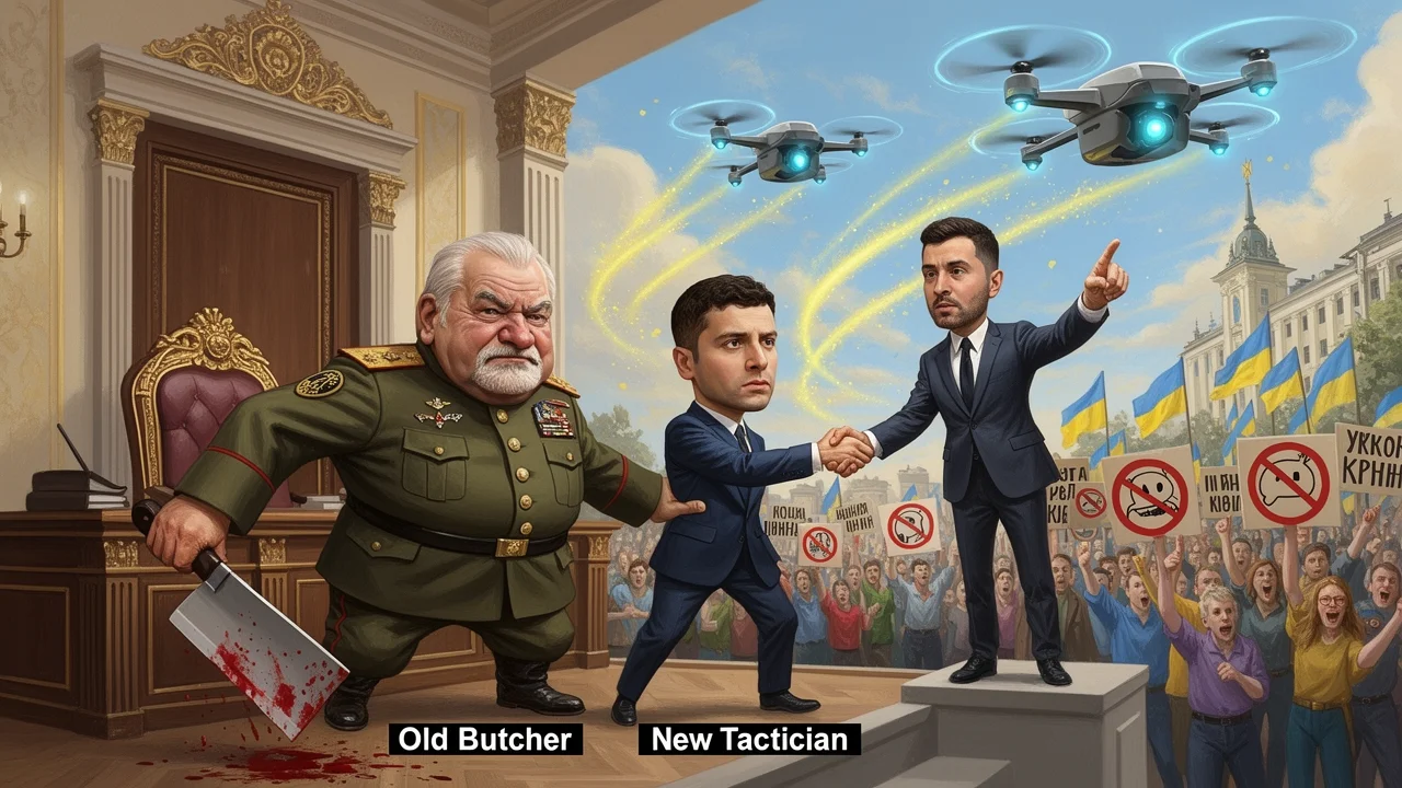 Cover art: Škatulata v Kyjevě aneb Nový generál nastupuje