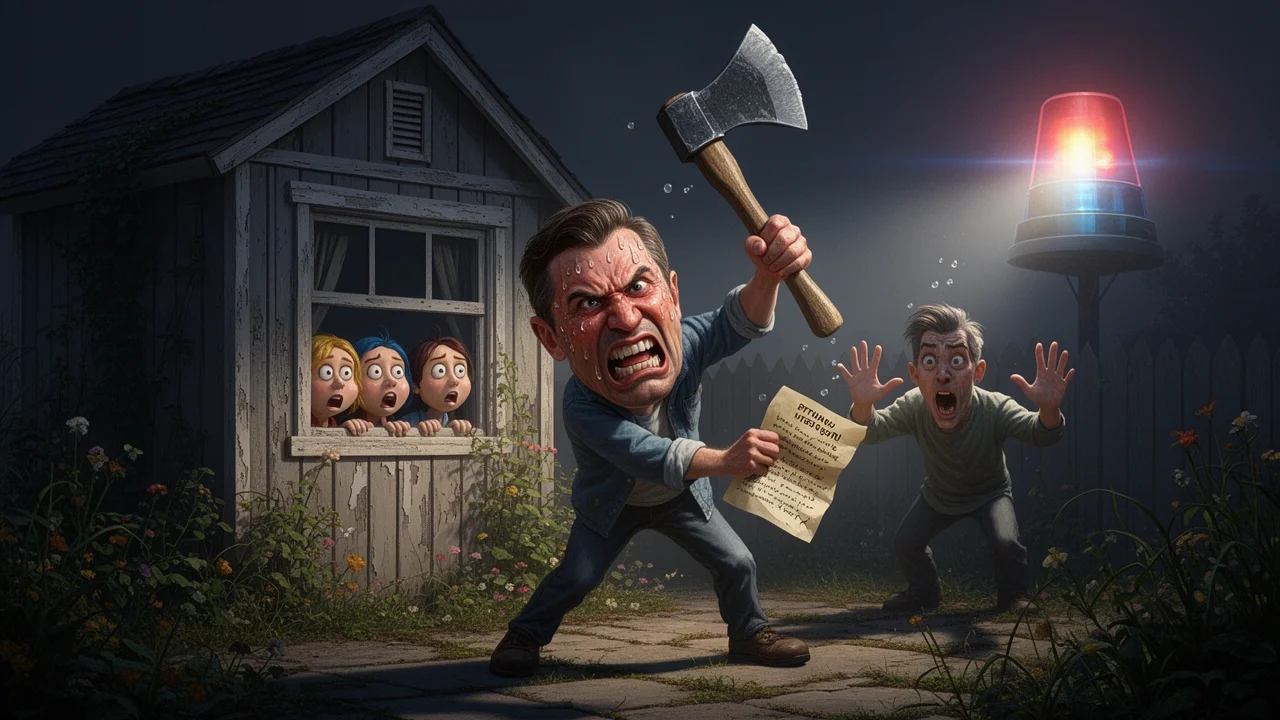 Cover art: Sekera v ruce neřeší lásku ani staré dluhy