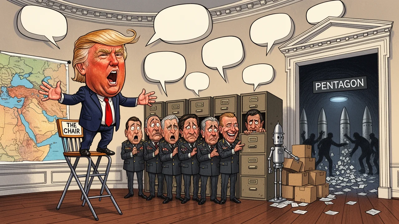 Cover art: Kultura mlčení v Pentagonu a chybějící rakety pro Trumpa