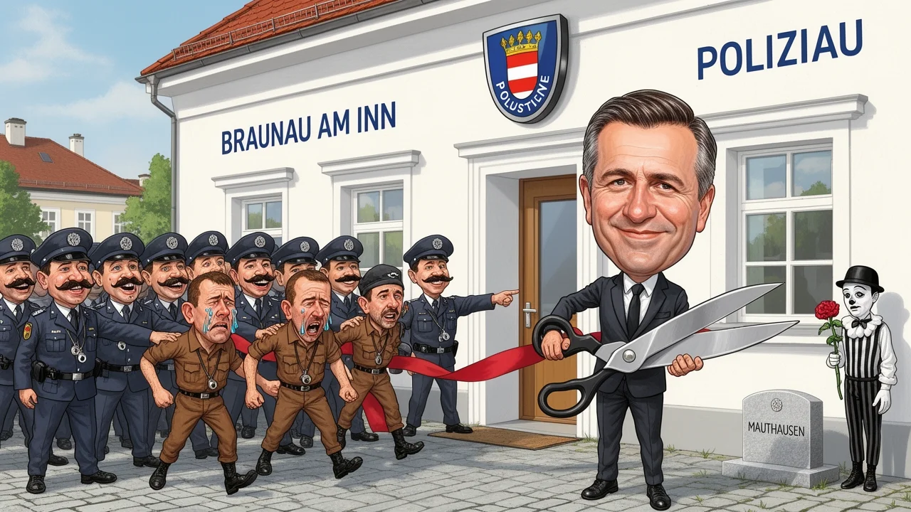Cover art: Slavná adresa v Braunau maří sny extremistů