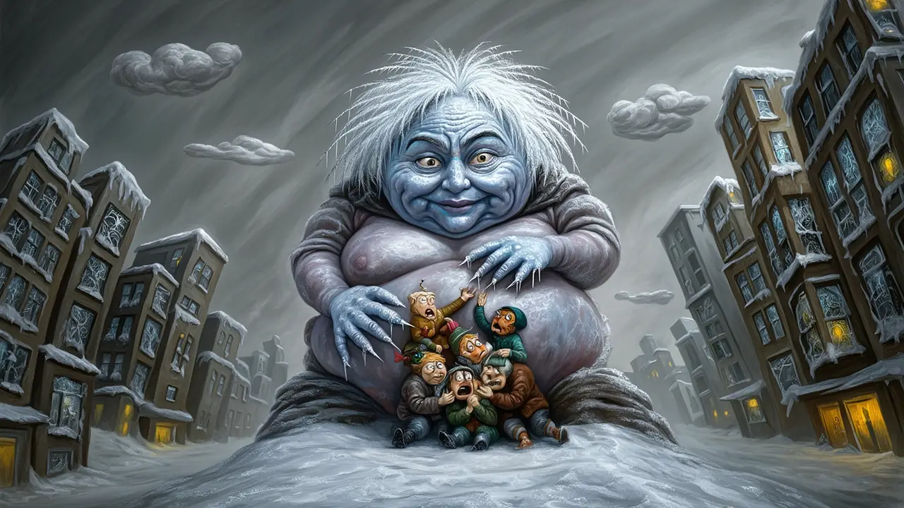 Cover art: Šedý závoj zimních rán