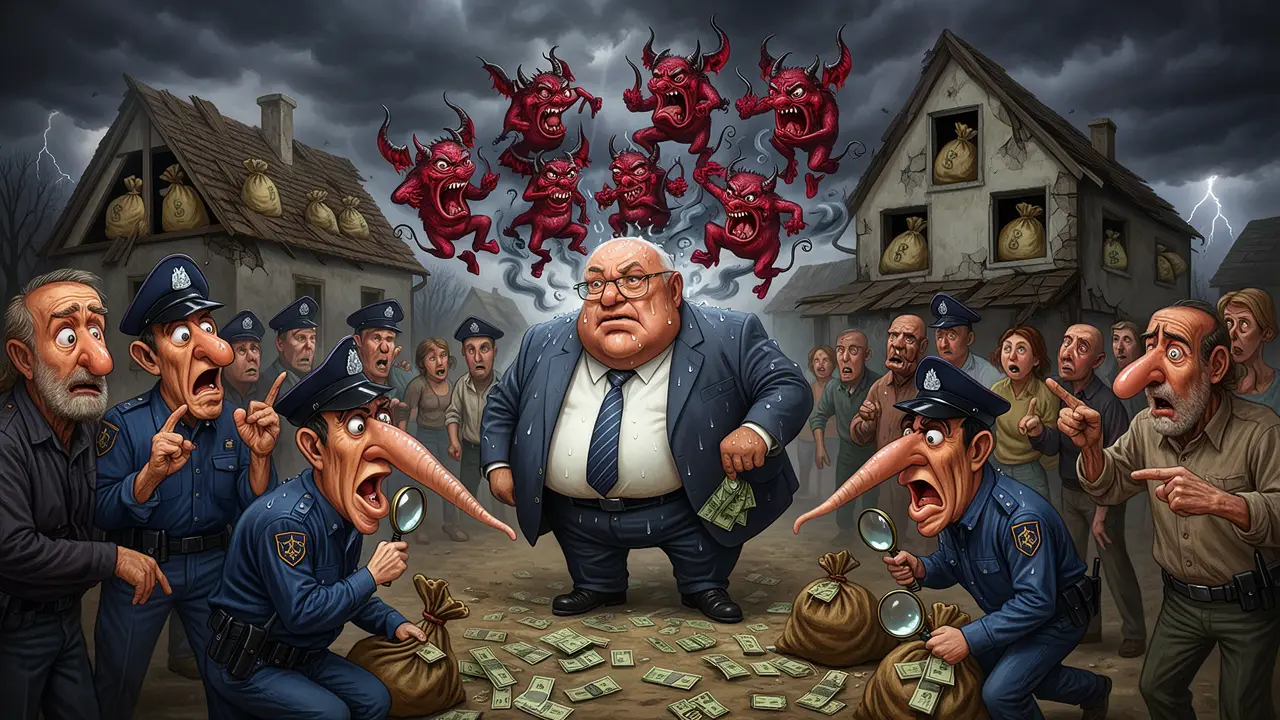 Cover art: Exstarosta a jeho drahá Březina