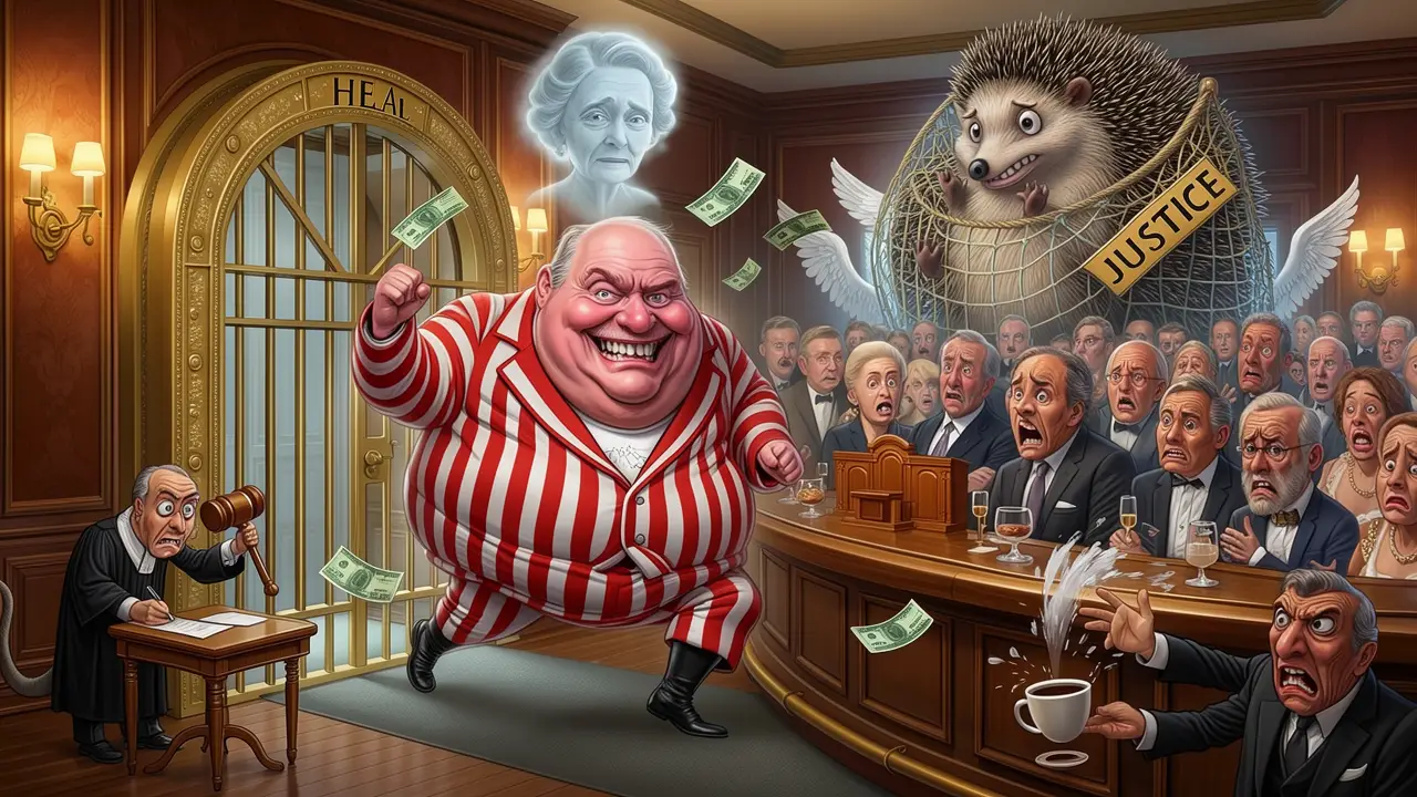 Cover art: Ludvík je venku, cirkus pokračuje