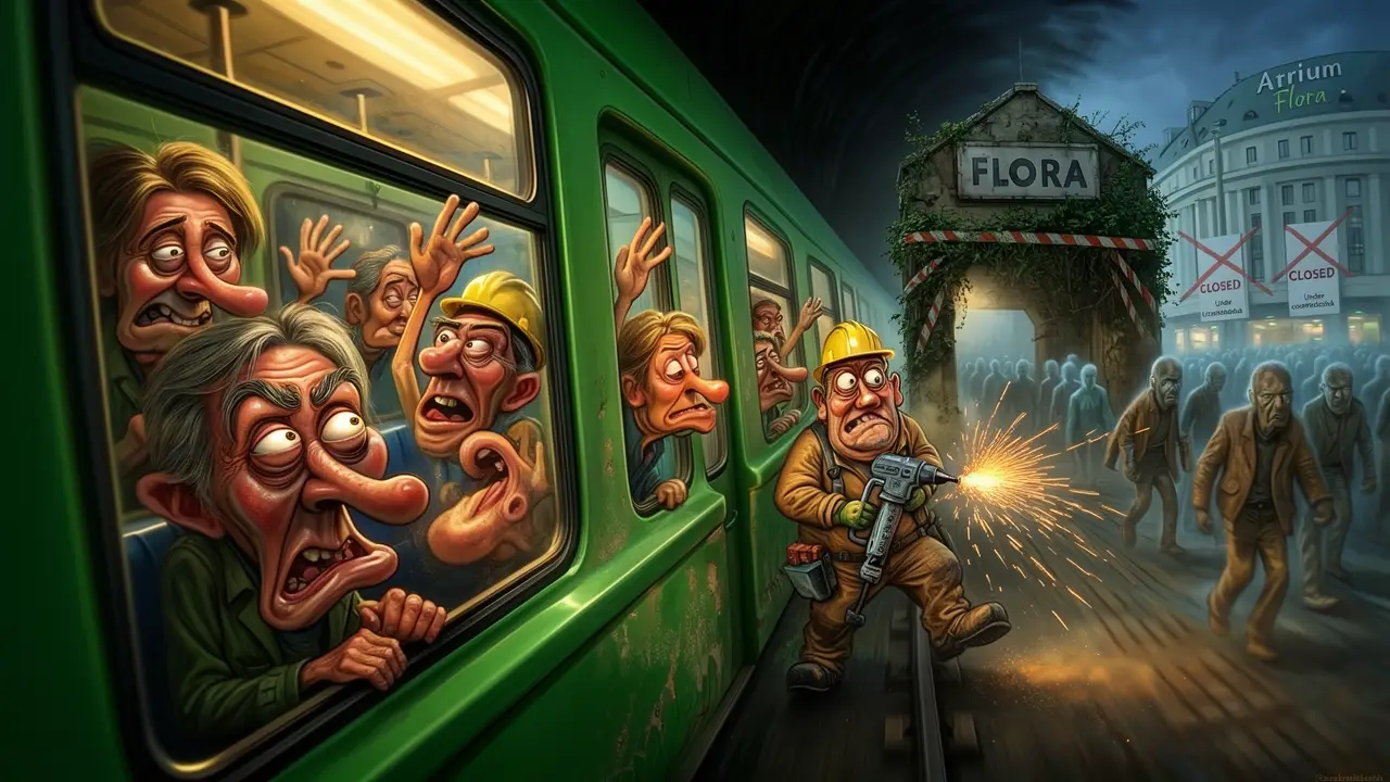 Cover art: Temná díra pod obchoďákem