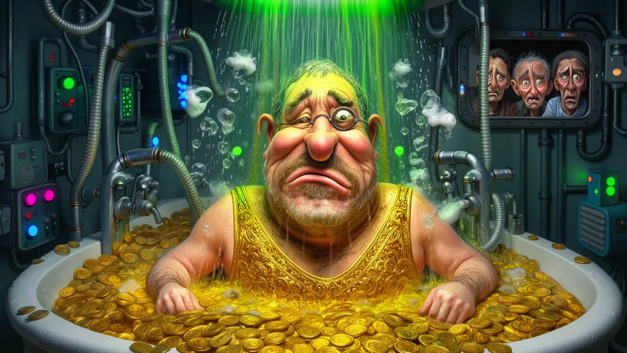 Cover art: Luxusní očista ve vlastní špíně za velké prachy