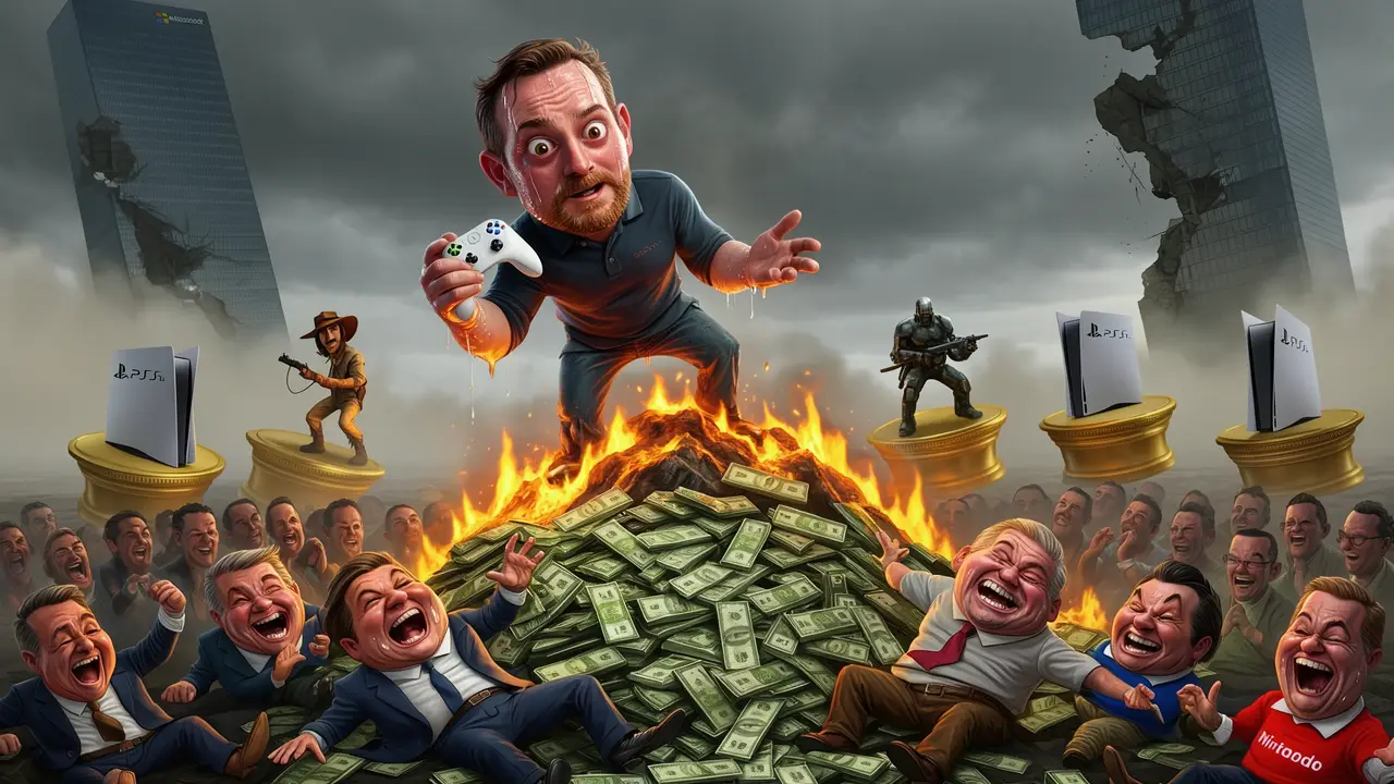 Cover art: Miliardy v luftu a nikdo neví, co je vlastně Xbox