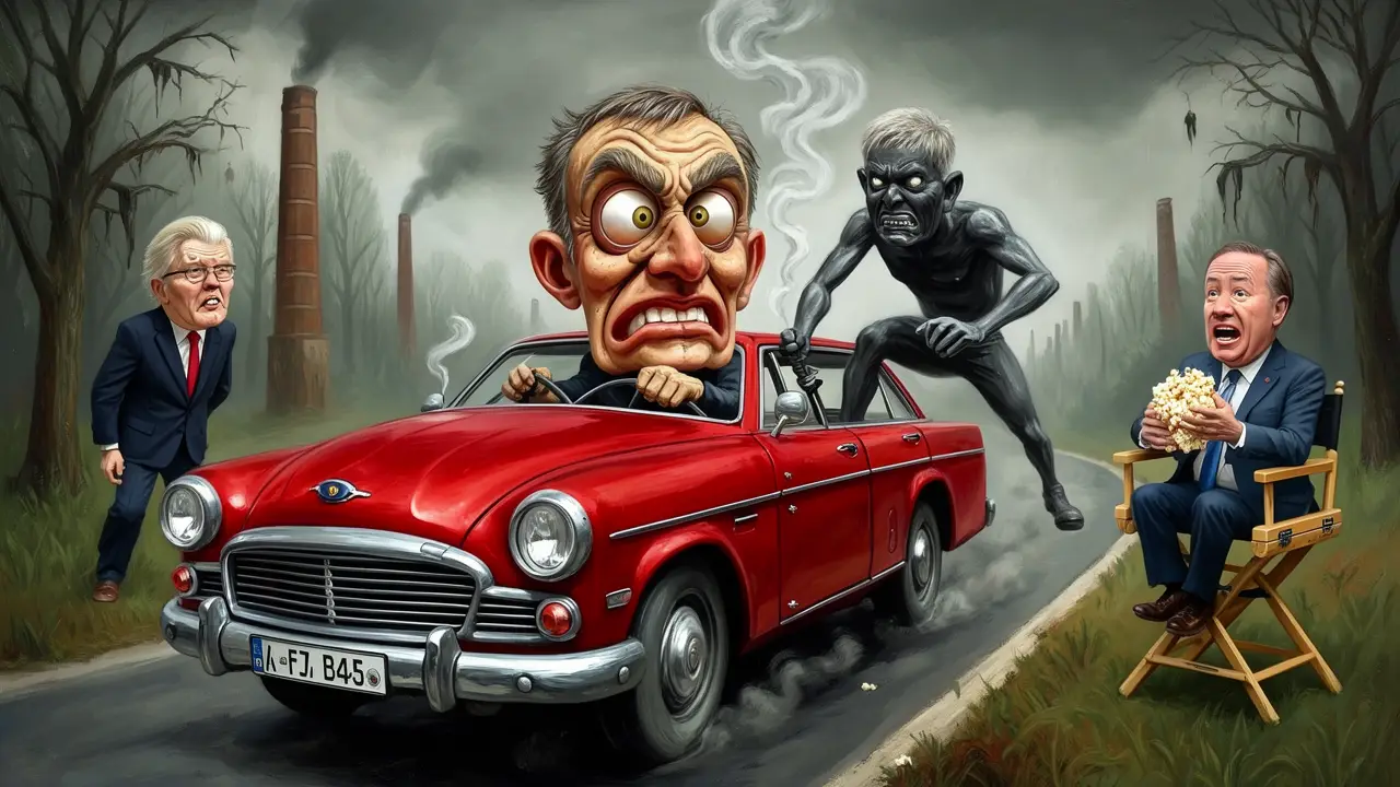 Cover art: Loutkové divadlo na ministerstvu, kde principál Turek