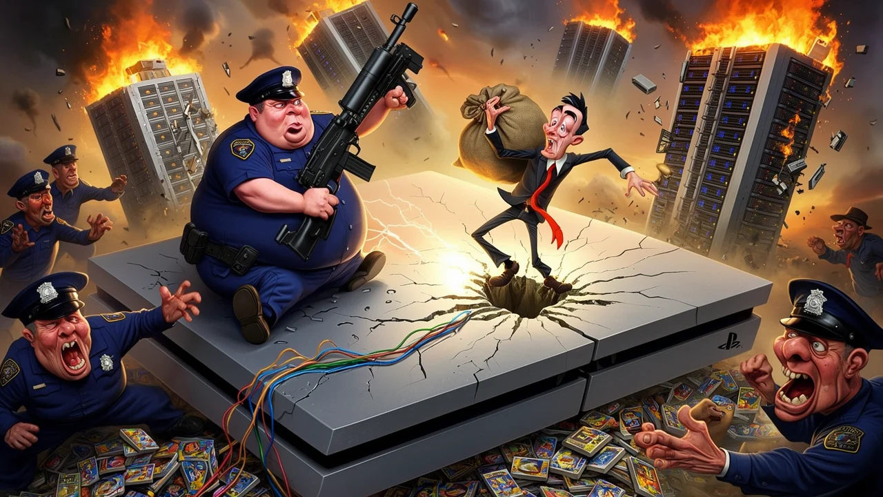 Cover art: Digitální poldové už nikdy nevyrazí do ulic