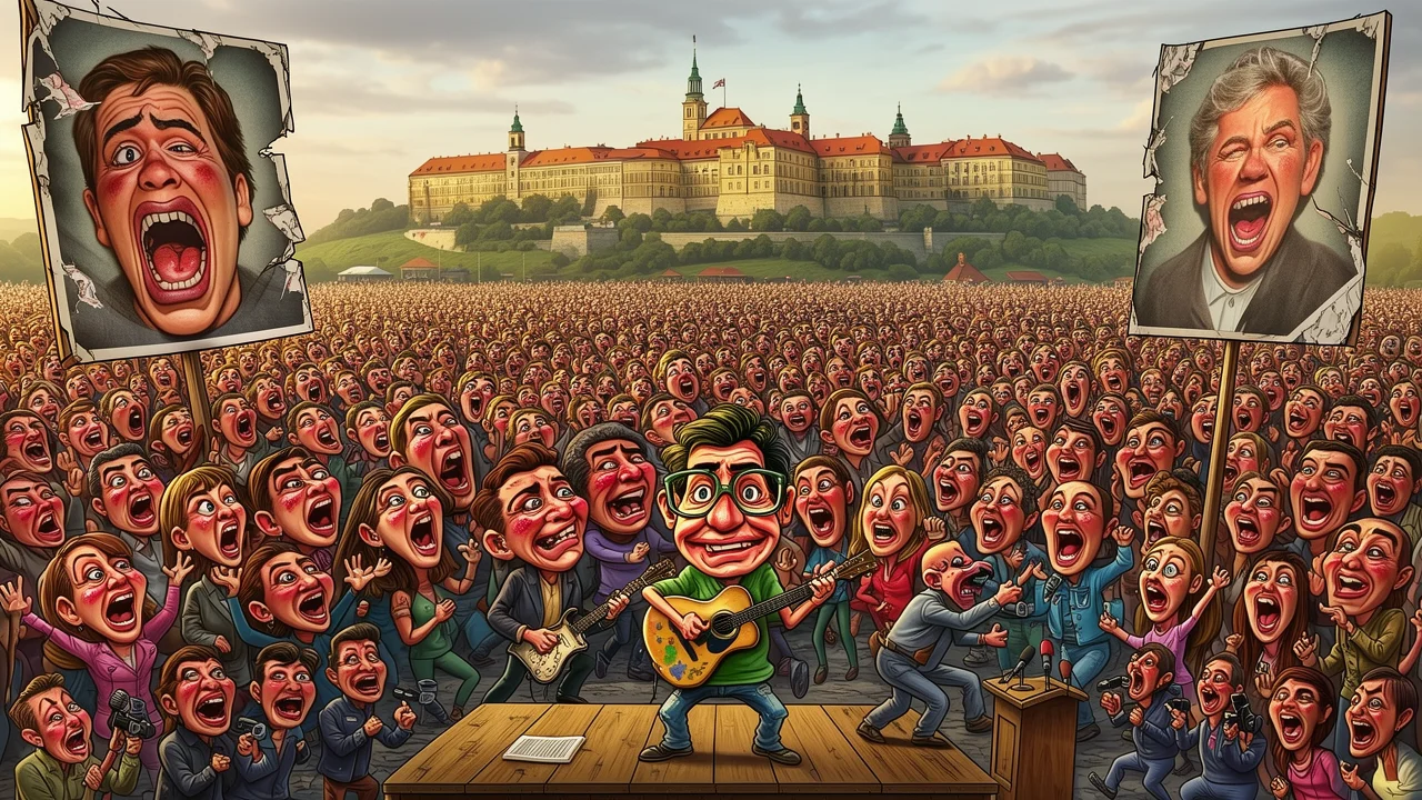 Cover art: Světové hvězdy pláčou, obyčejní Valaši dobyli Letnou
