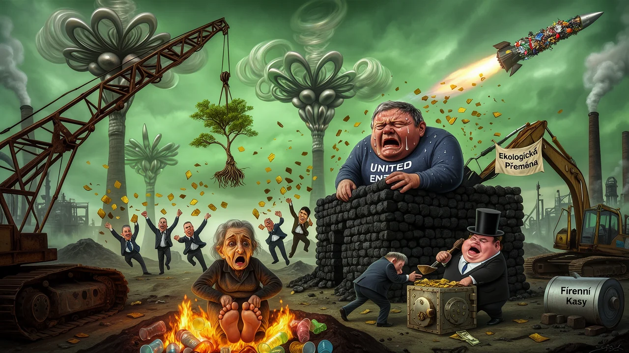 Cover art: Uhlí potichu mizí pod hromadou zázračného teplárenského