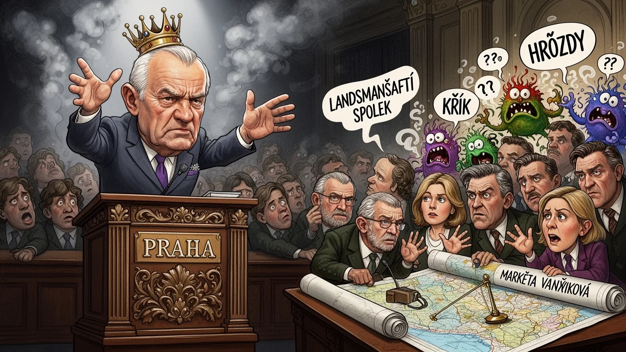 Cover art: Falešný smír a uražený prezident