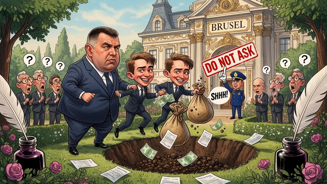 Cover art: Miliardy pro děti a zákaz ptát se Unie