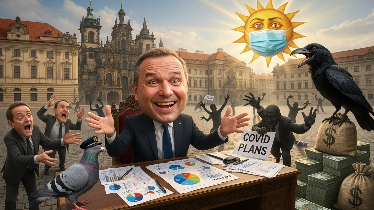 Cover art: Ropná krize ze staré a známé mapy