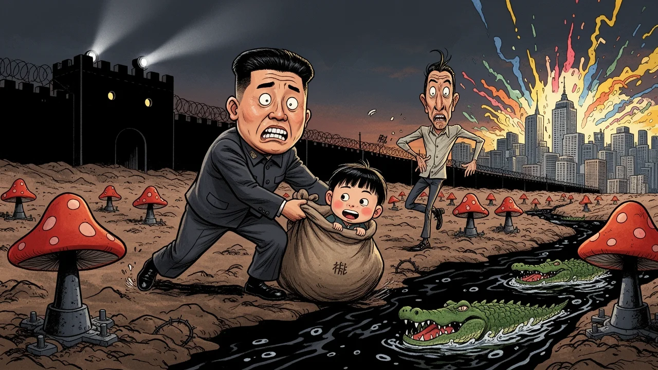 Cover art: Absurdní cesta z pekla za vidinou nového ráje