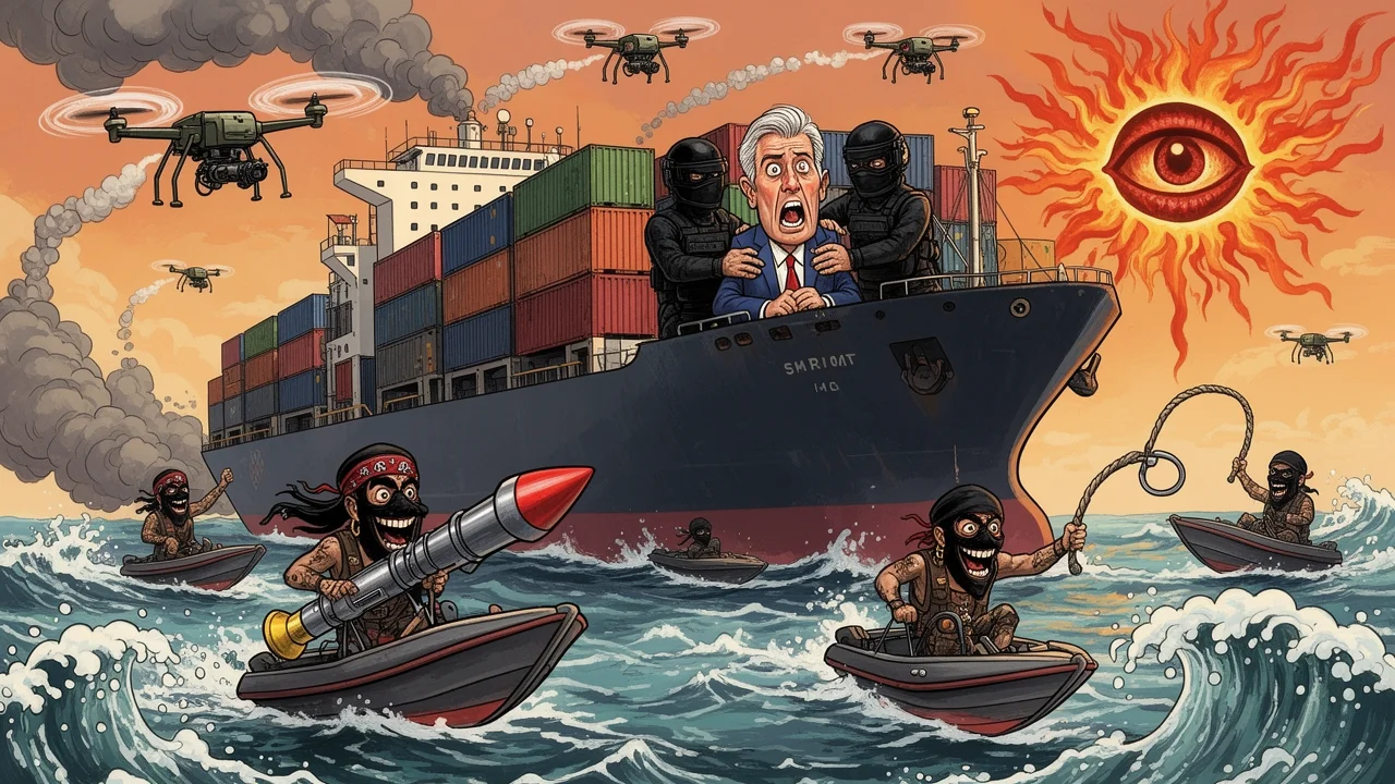 Cover art: Diplomatická hra s namířenou hlavní, která otřásla mořem