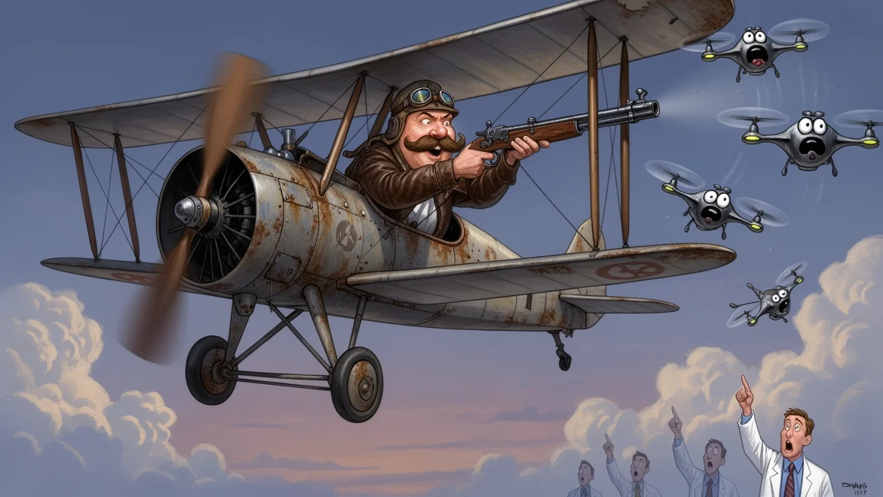 Cover art: Jako starý vrak, co loví z nebe dračí stroje