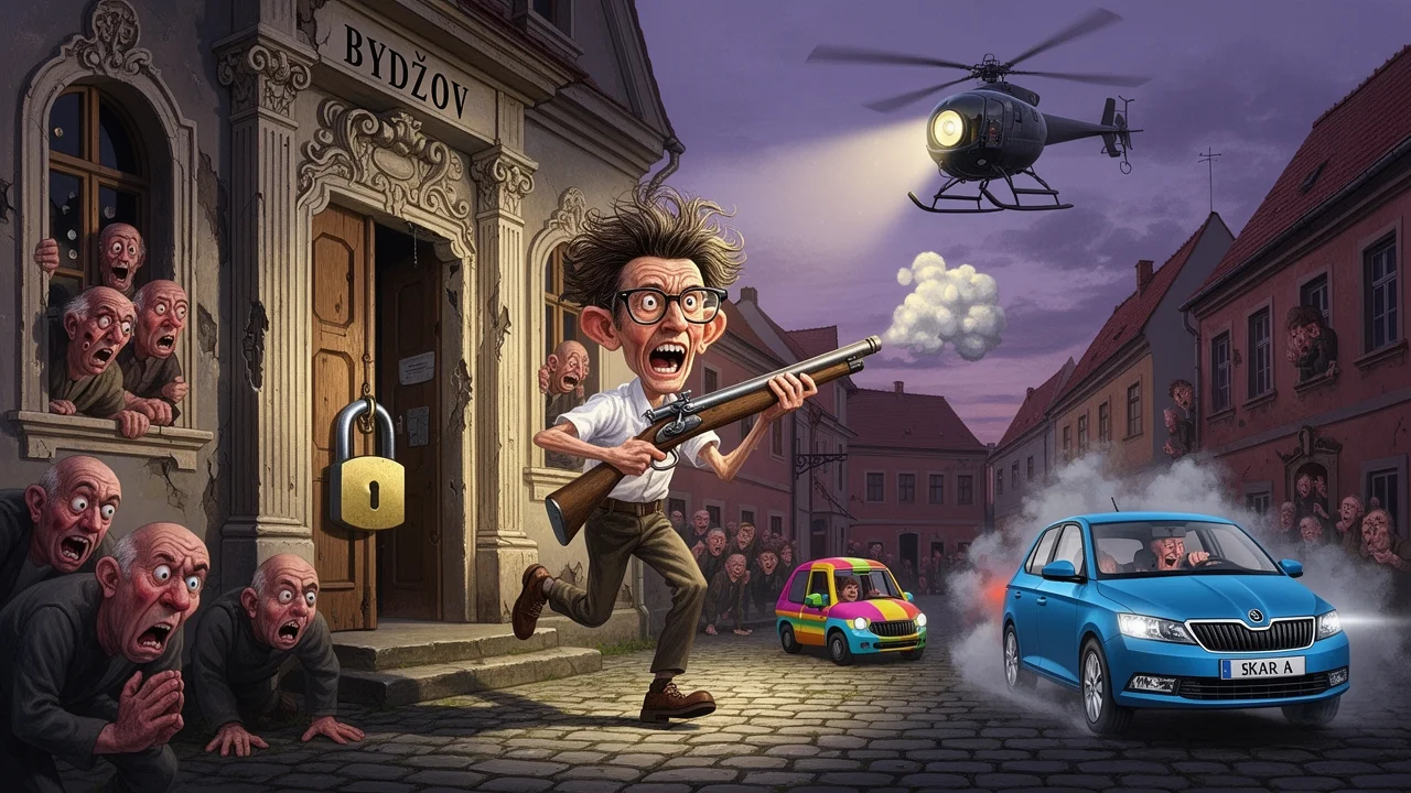 Cover art: Učitel s kvérem a velké bydžovské prázdniny na povel