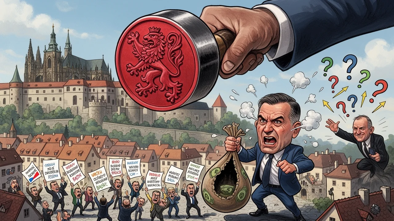 Cover art: Prezidentské veto rozněcuje novou válku o veřejné peníze
