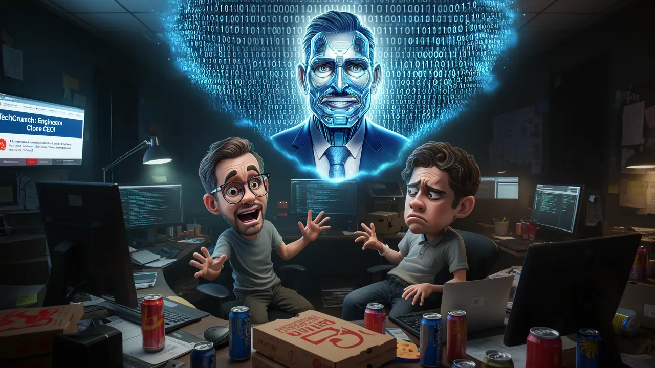 Cover art: Když šéf je jenom kód a nikdy nespí