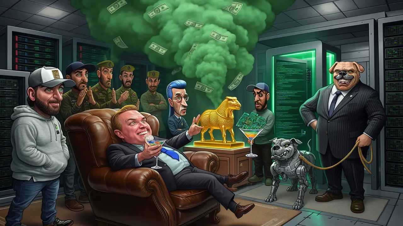 Cover art: Když parta bráchů ovládne Pentagon a algoritmy