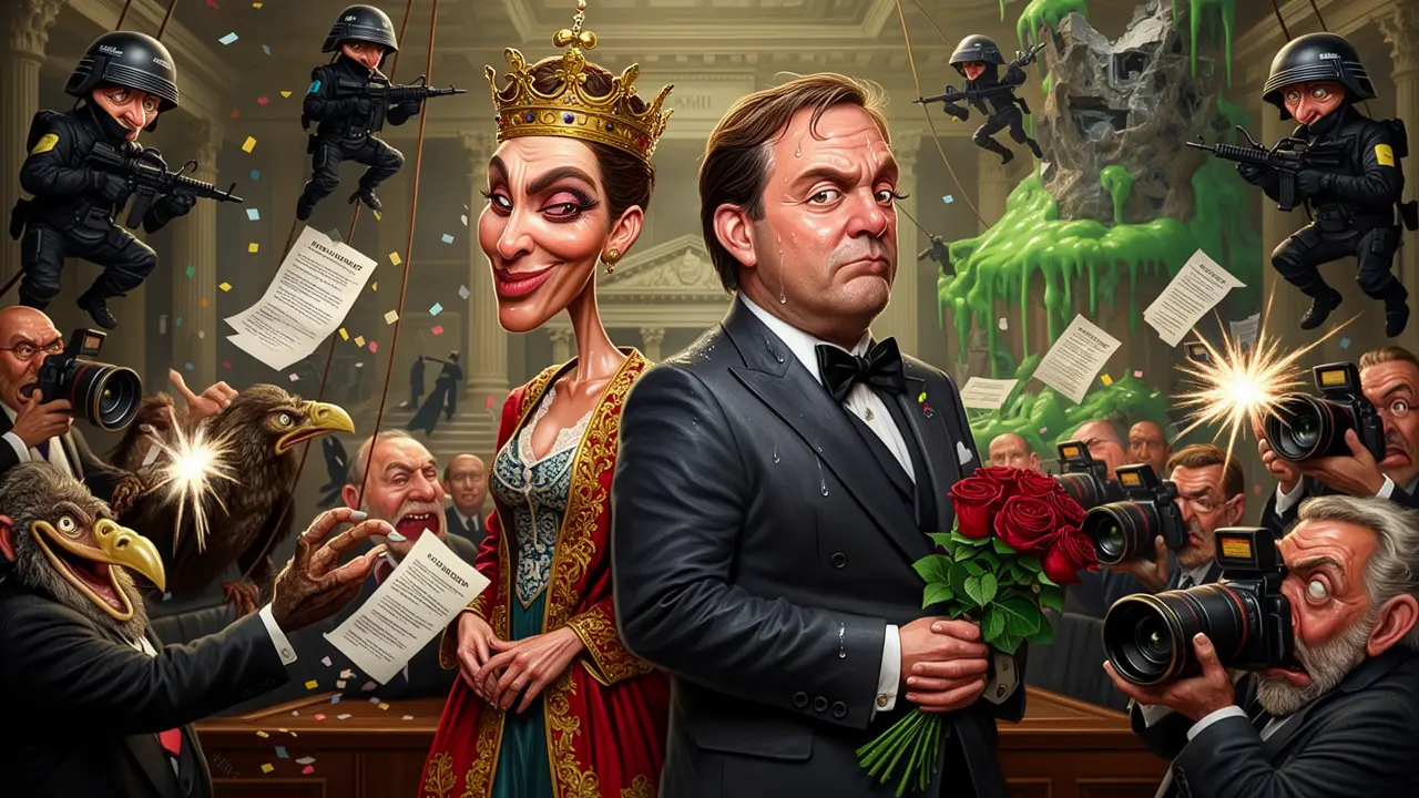 Cover art: Láska co zbořila vládu a skončila v troskách
