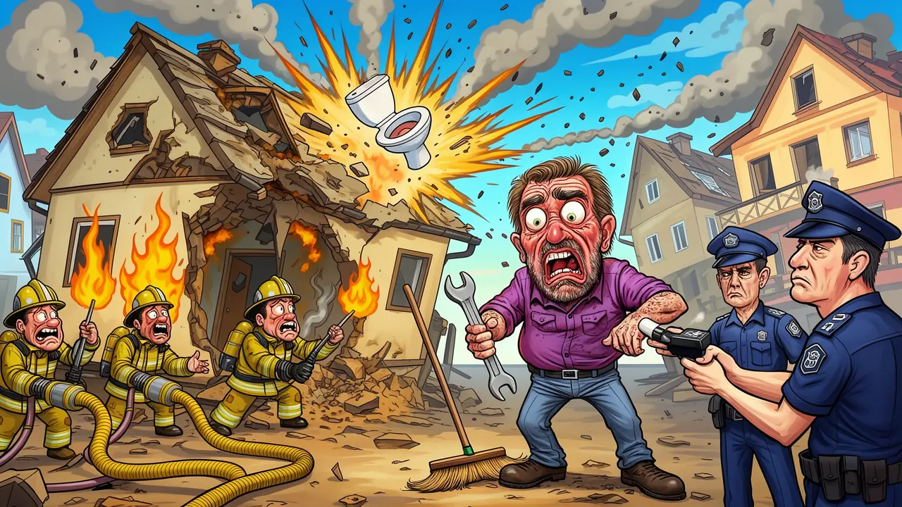 Cover art: Opilý kutil ve Vratimově a jeho velmi hlučná demontáž