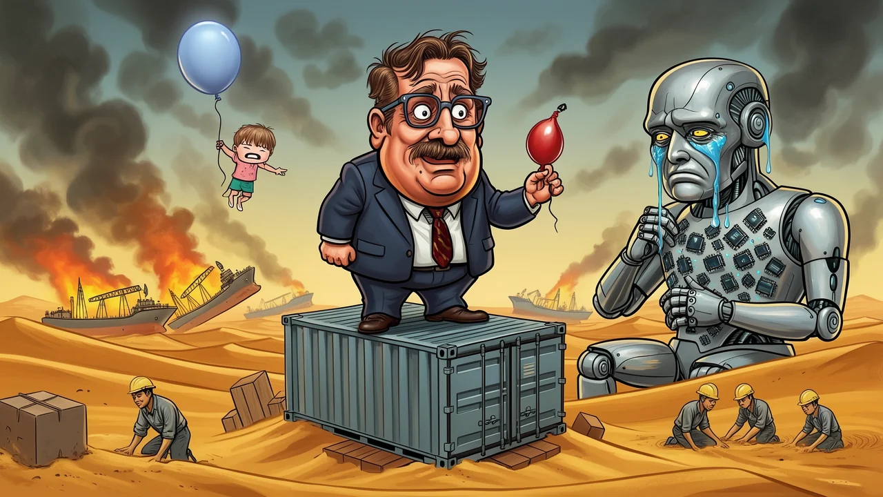 Cover art: Světová válka nám sebrala plyn, čipy a nafukovací balonky